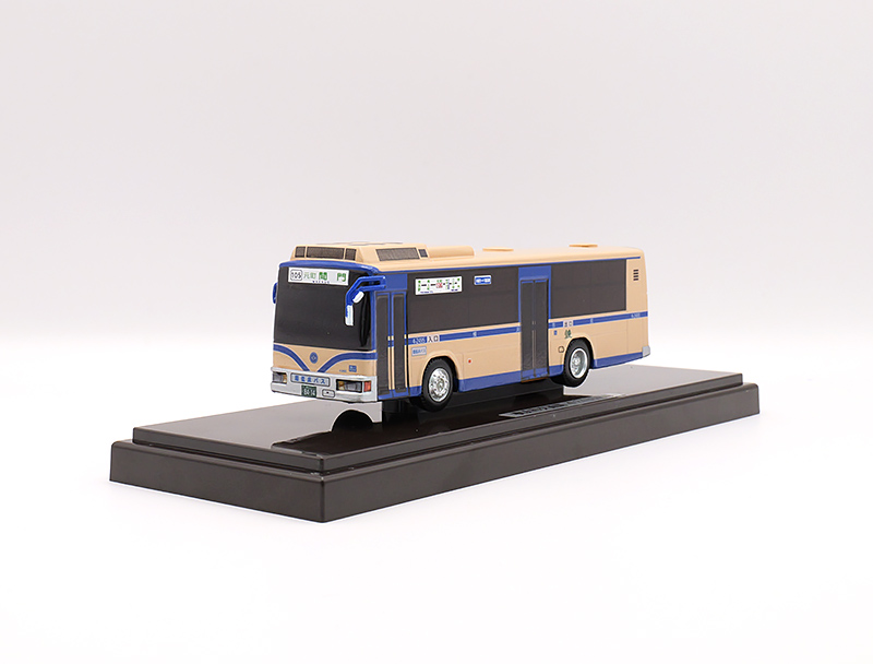 ふそう初代ノンステップバス(超低床)1/80スケールモデルの画像