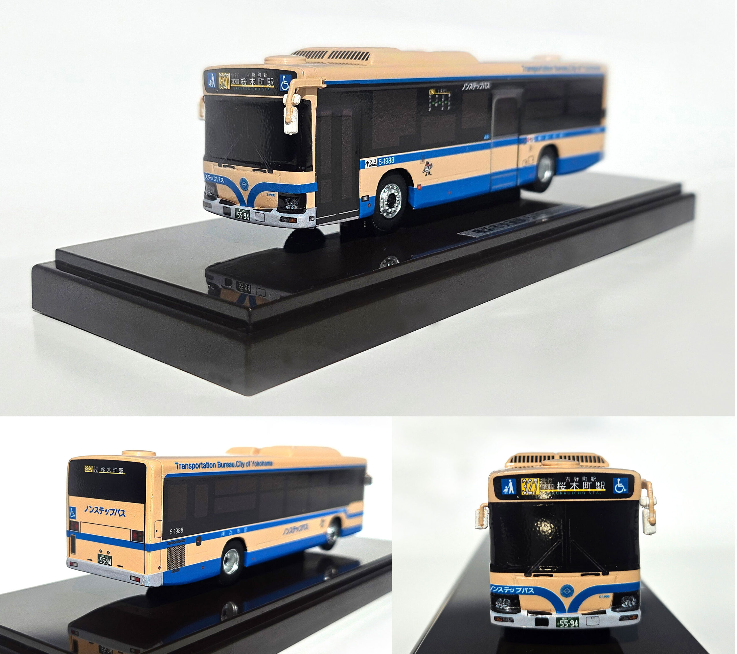 アド・ウィング製いすゞエルガ1/80スケールモデル